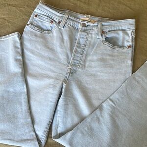 Levi’s ribcage straight jeans